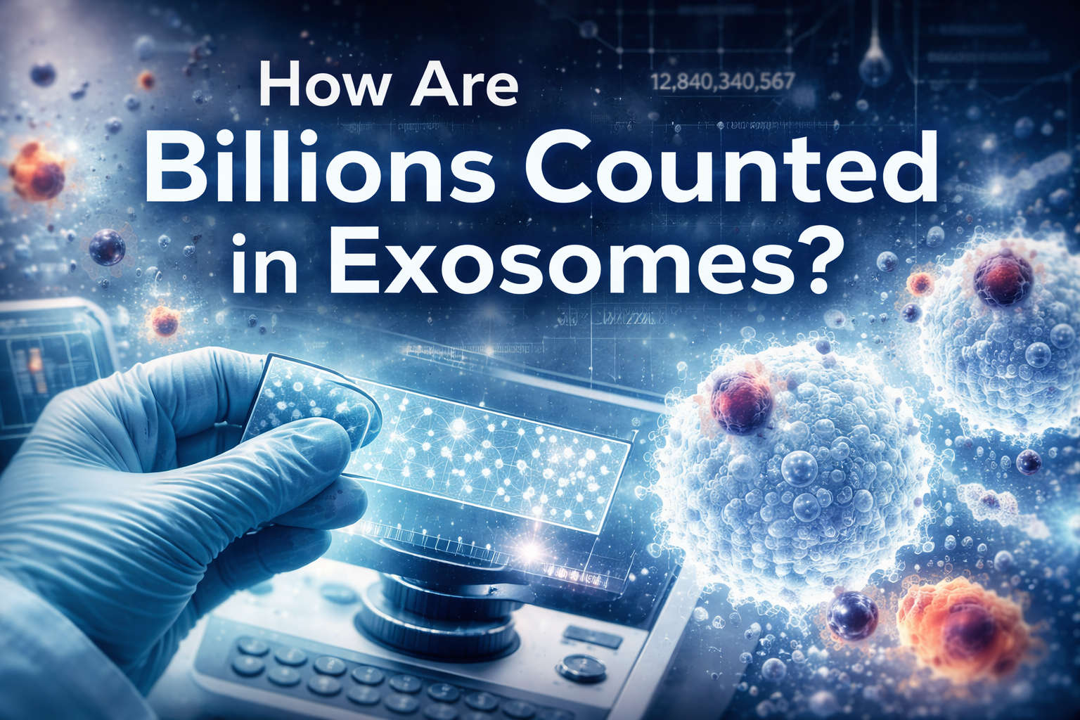 How Are Billions Counted in Exosomes?